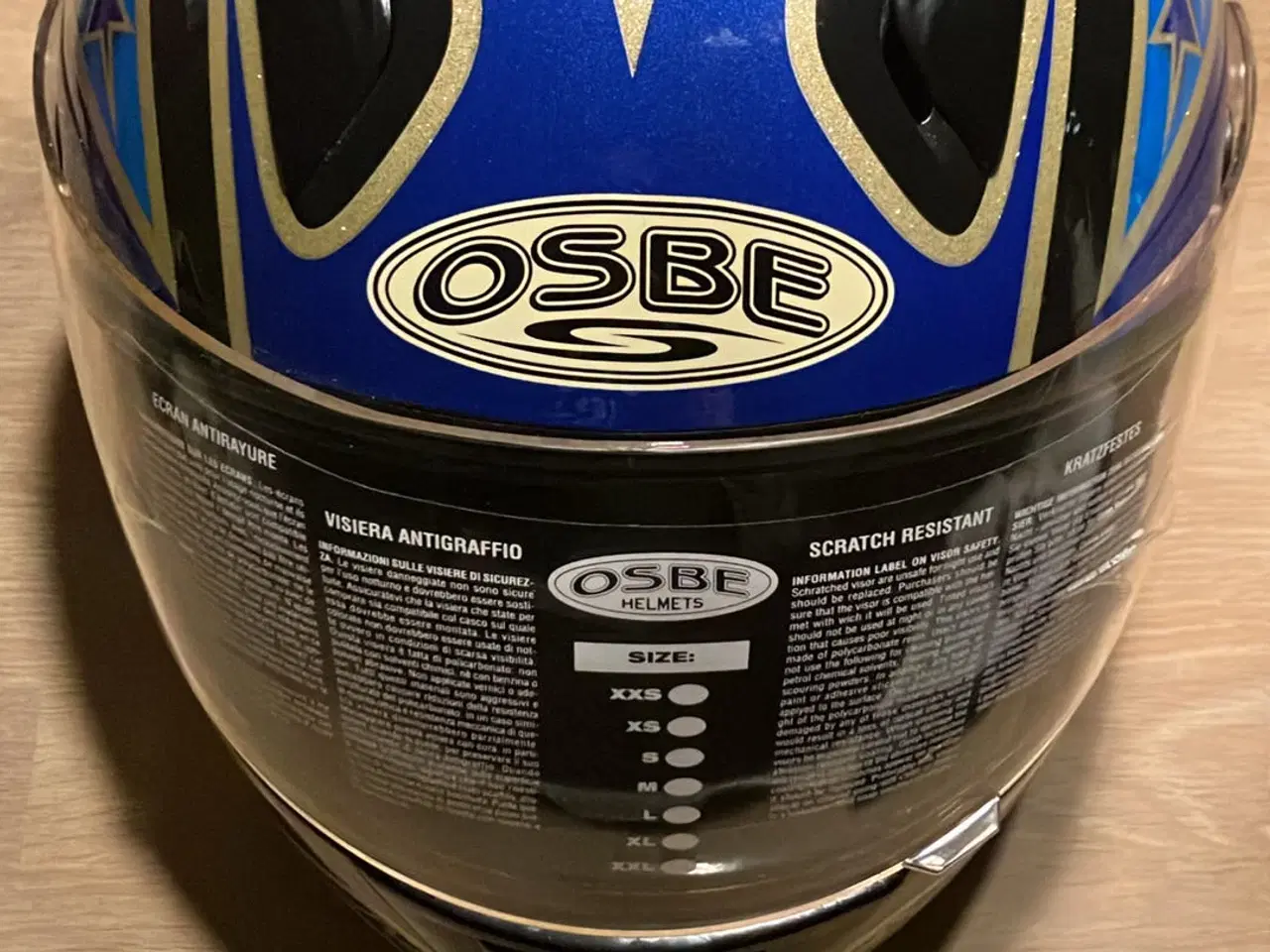 Billede 1 - OSBE hjelm str. XL (61/62)