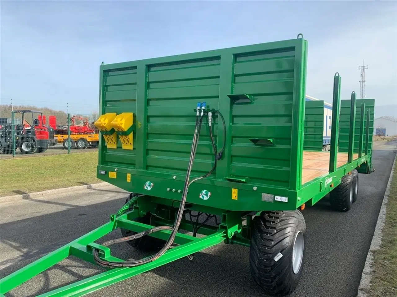 Billede 20 - Tinaz 12 tons maskintrailer 8.50 meter lad
