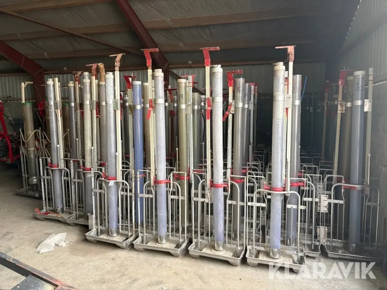 Billede 1 - Foderautomater Tube-O-Mat 70 styk enkelt og 8 styk dobbelt