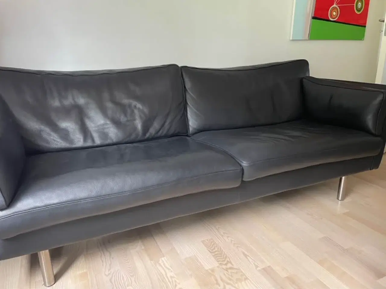 Billede 2 - Stouby Orion 3 Pers lædersofa