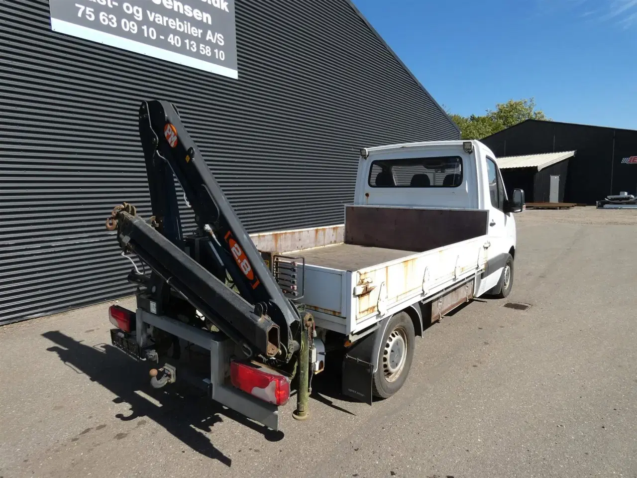 Billede 5 - Mercedes-Benz Sprinter 316 KRANBIL 2,1 CDI R3 163HK Ladv./Chas. Man.