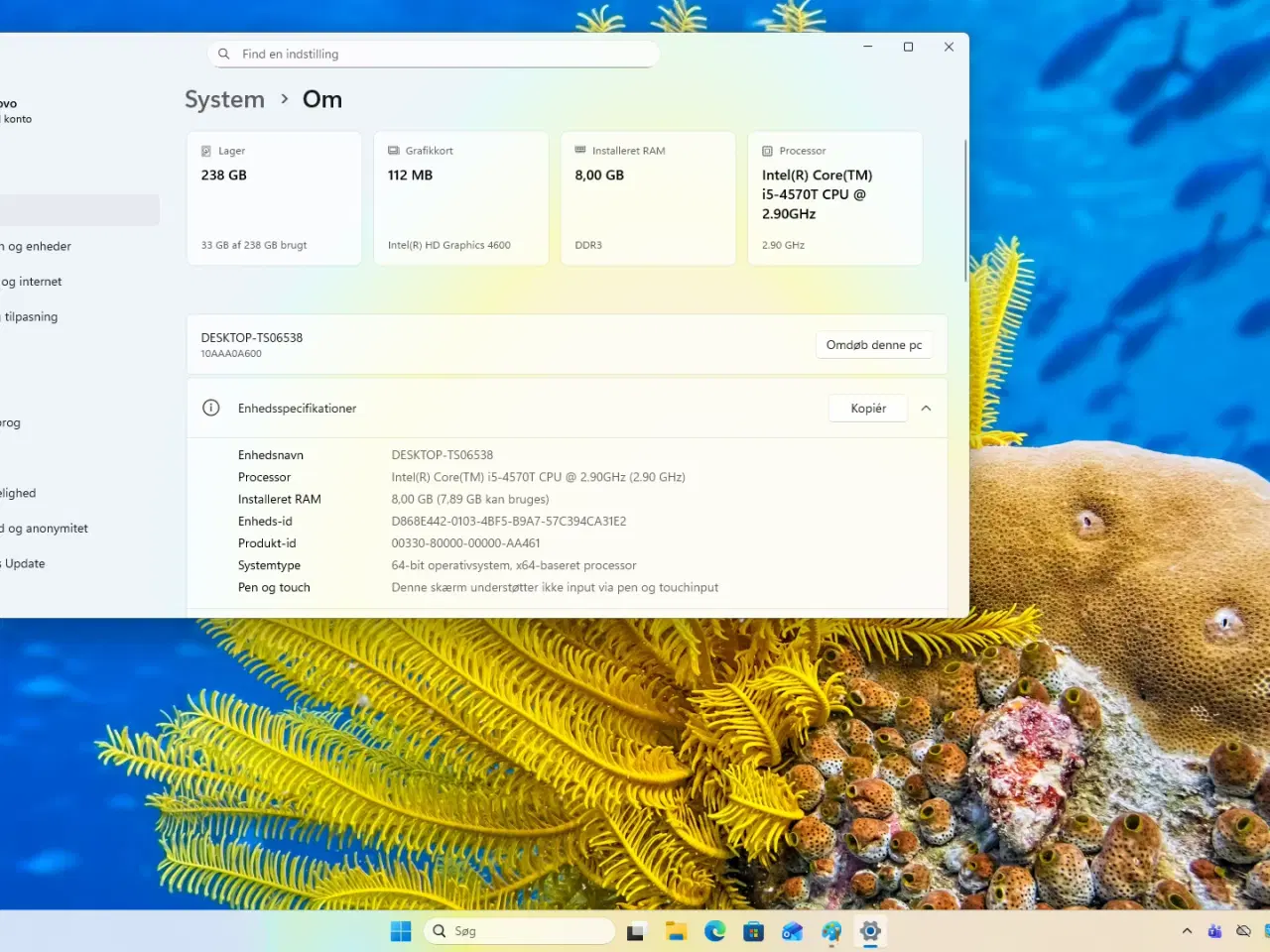 Billede 5 - Lenovo M93p Tiny med Windows 11