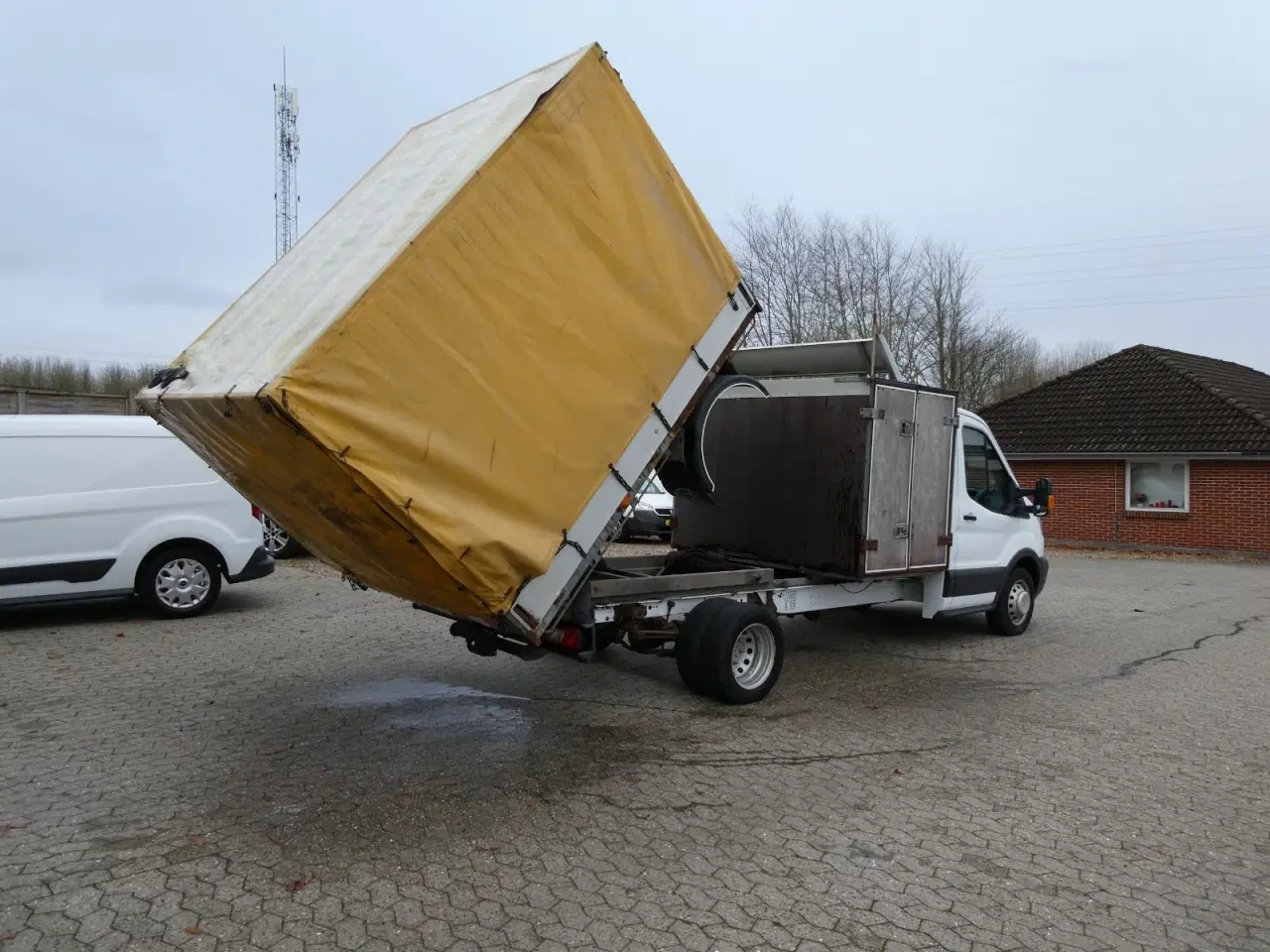 Billede 15 - Ford Transit 470 L4 Chassis 2,2 TDCi 155 Trend Db.Kab Ladvogn m/tip