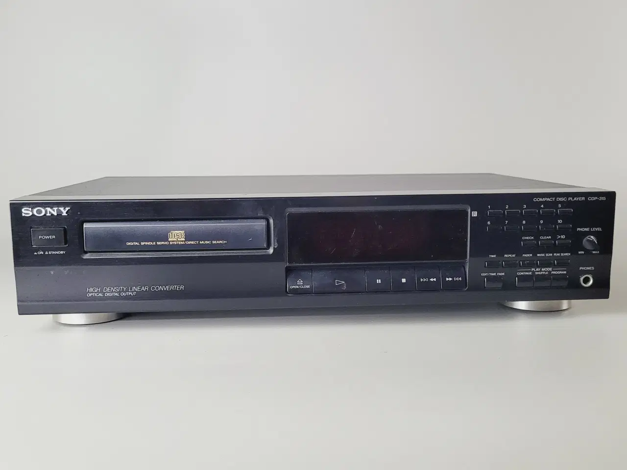 Billede 4 - ⭐️· Sony CDP-315 CD-afspiller - DEFEKT