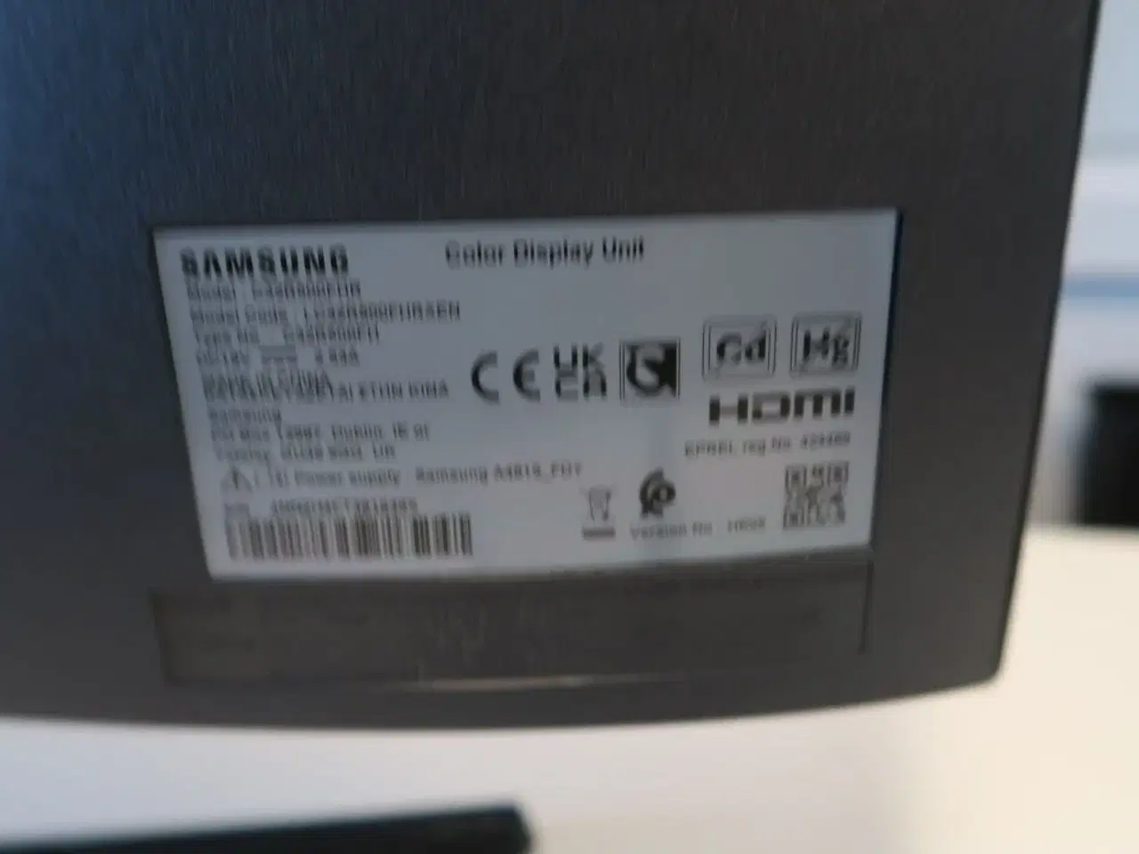 Billede 4 - Samsung C32R500FHR Curved 32" skærm