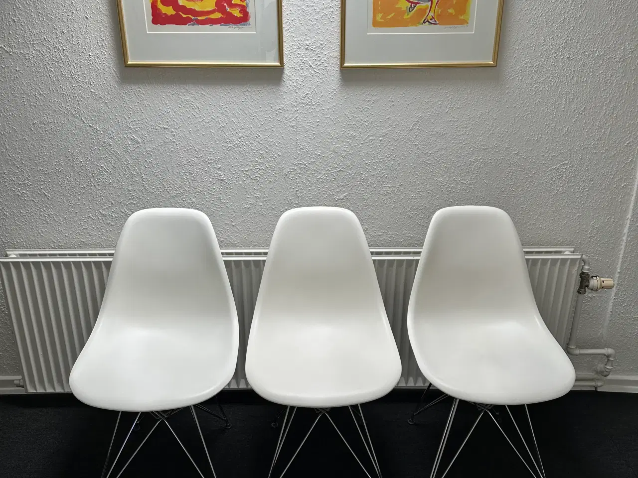 Billede 2 - VITRA Eames DSR stole – 3 stk.