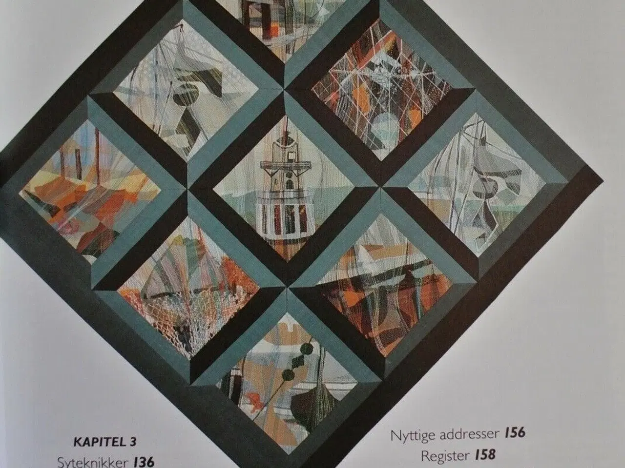 Billede 2 - quiltebogen - kendte quilteres ideer og teknik, af