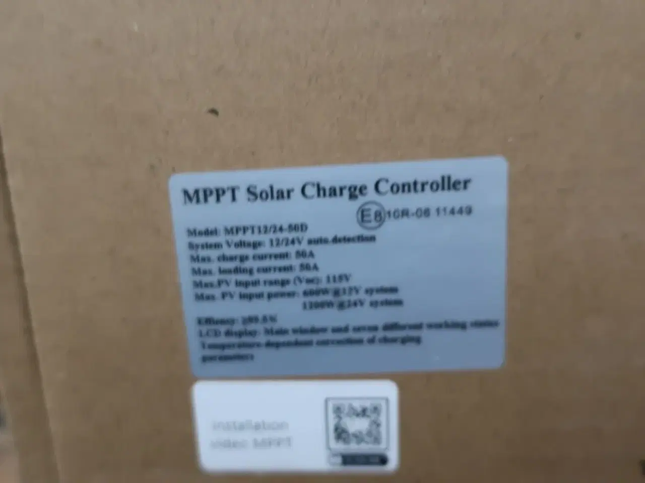 Billede 3 - 2 stk. charge controller GREEN ENERGY MPPT12/24-50D
