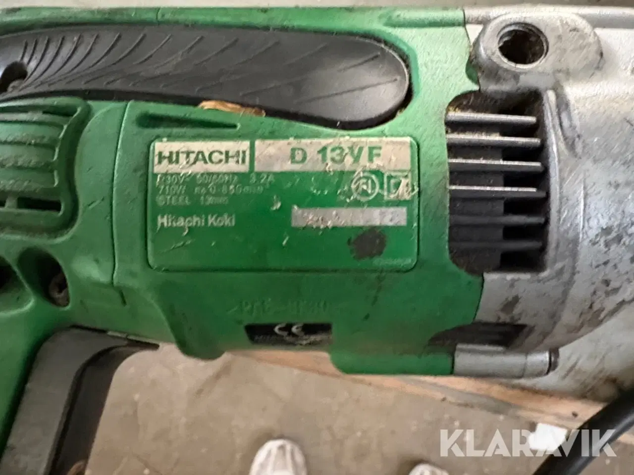 Billede 8 - Lot: borehamre, boremaskine og vinkelsliber Hitachi og diverse 4 maskiner