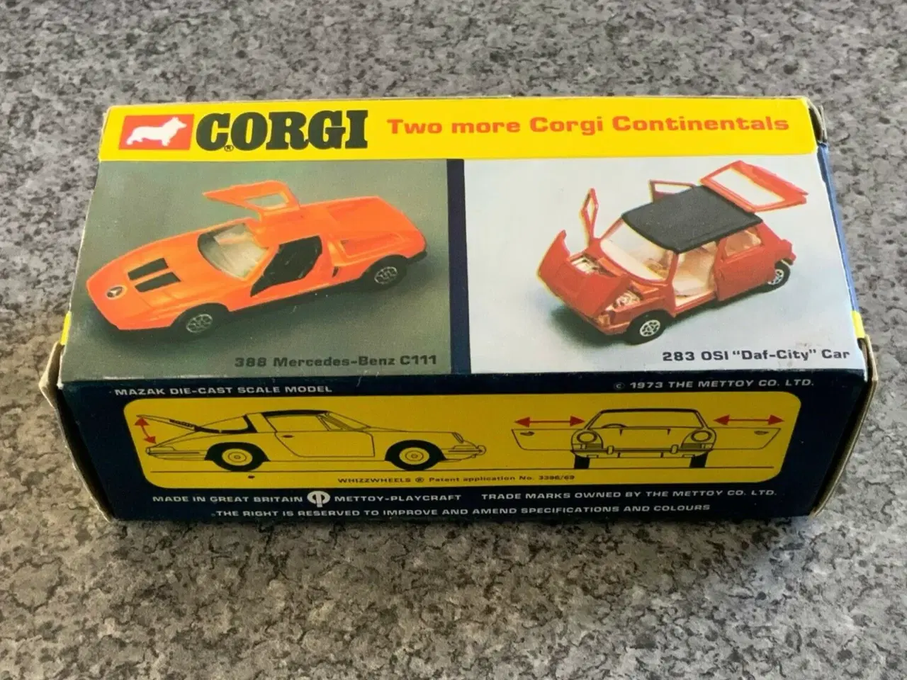 Billede 8 - Corgi Toys No. 382 Porsche Targa 911S