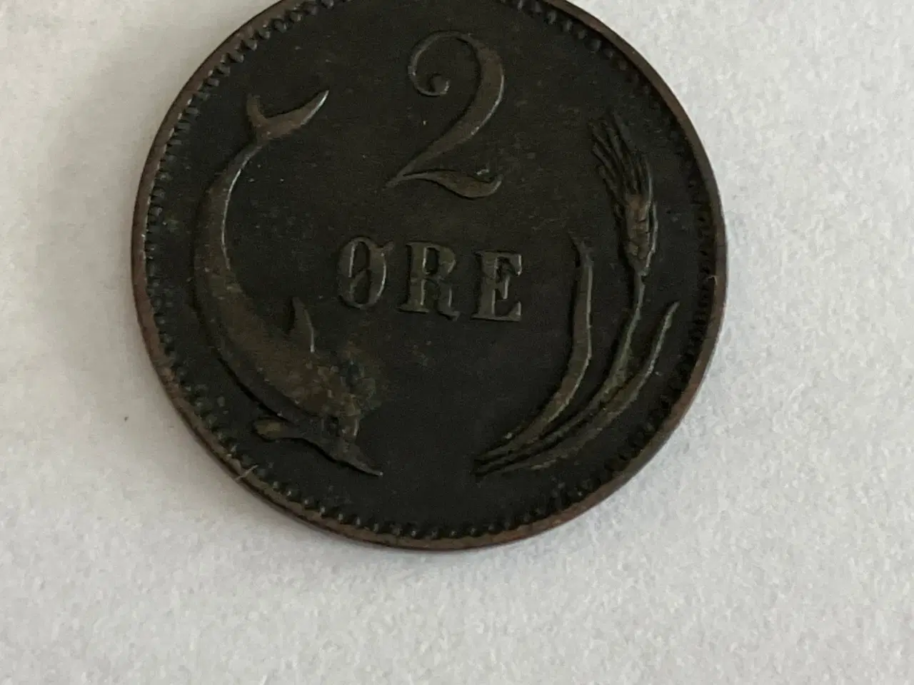 Billede 2 - 2 Øre 1891