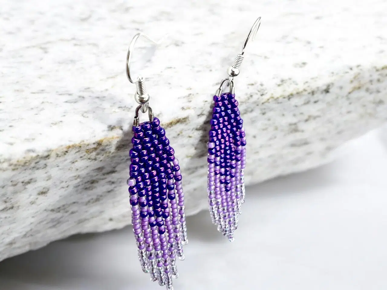 Billede 4 - Grønlandske perle øreringe