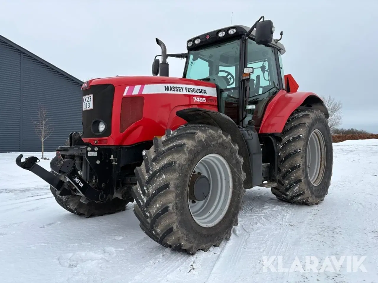 Billede 1 - Traktor Massey Ferguson 7495