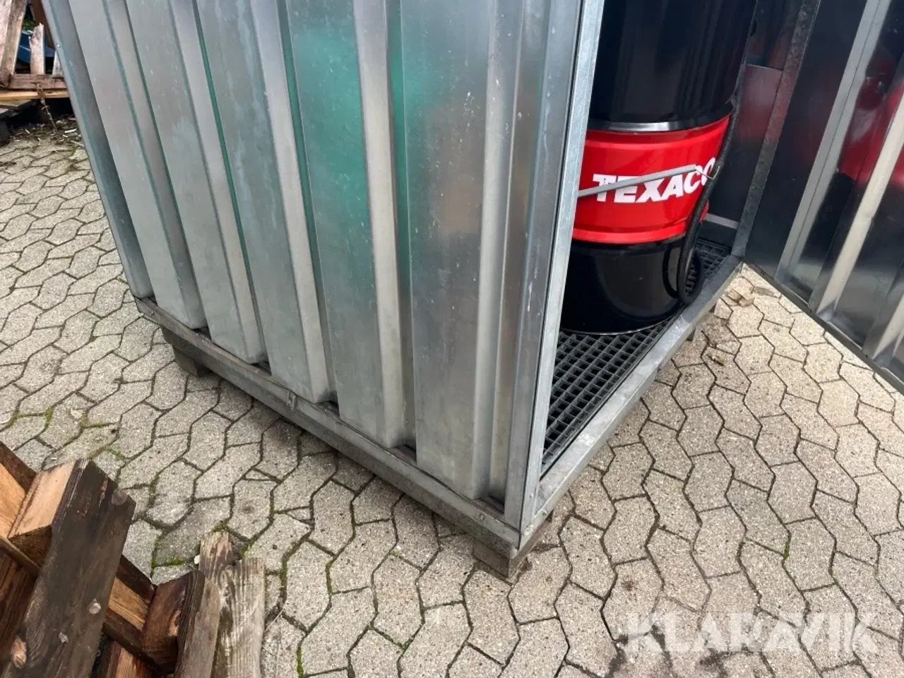 Billede 7 - Container beholder med oliepumpe
