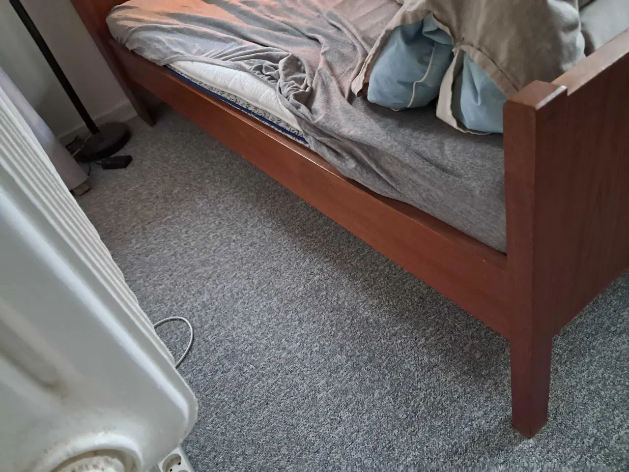 Billede 3 - 3/4 seng i teaktræ