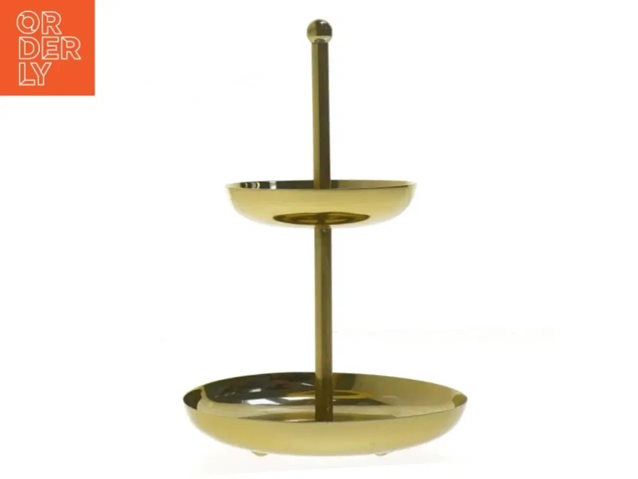 Billede 3 - To-etagers guld etagere fra H&M (str. 20x12 cm)