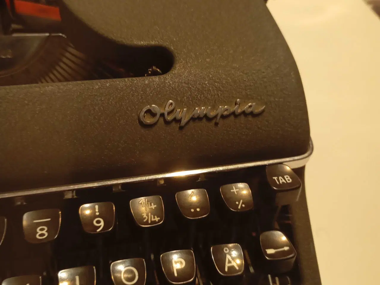 Billede 3 - Gammel antik Olympia skrivemaskine
