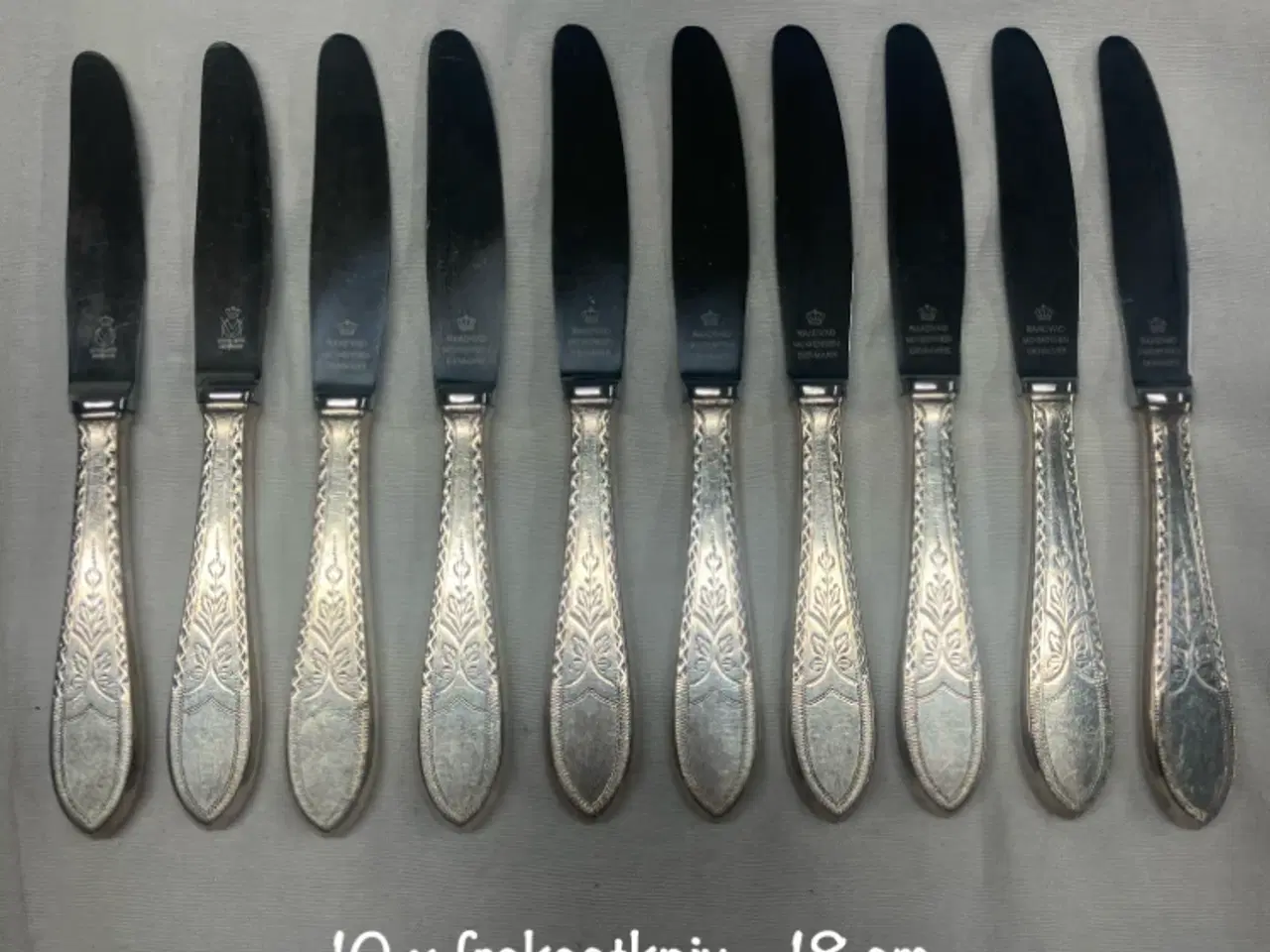 Billede 1 - 10 stk Empire frokostknive 