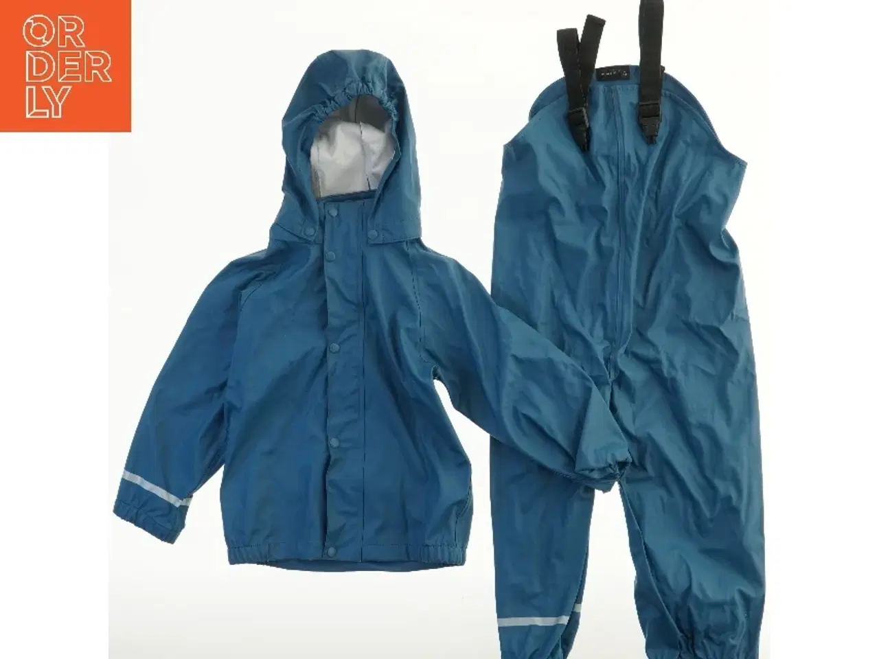 Billede 2 - Regnsæt med jakke og bukser fra Name It (str. 104)