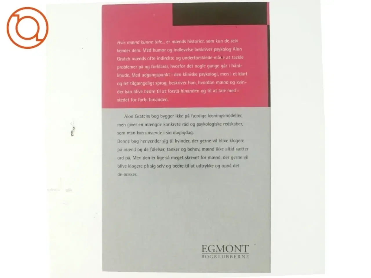 Billede 3 - Hvis mænd kunne tale af Alon Gratch
