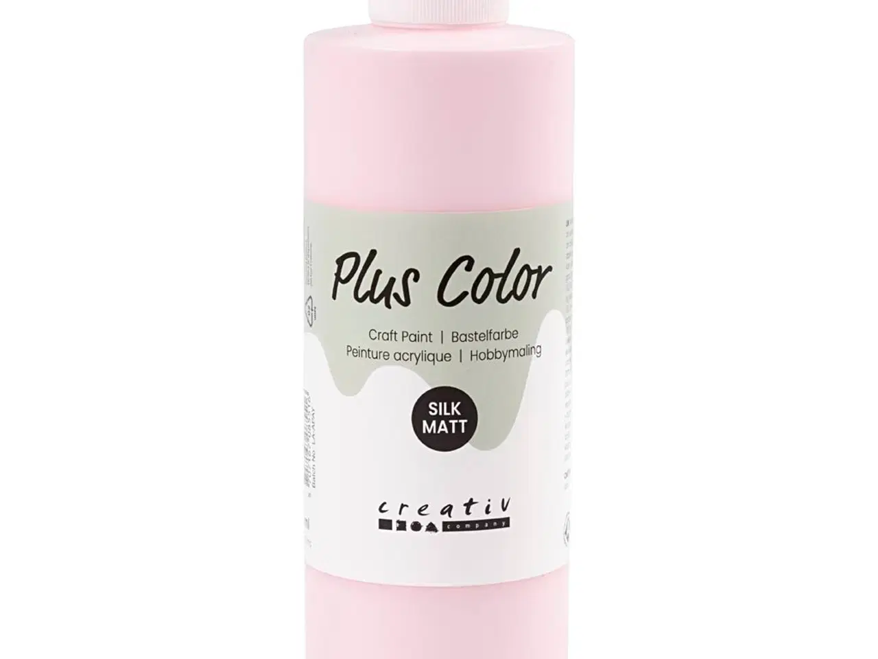 Billede 1 - Plus Color Hobbymaling Soft Pink 250ml - Høj Kvalitet