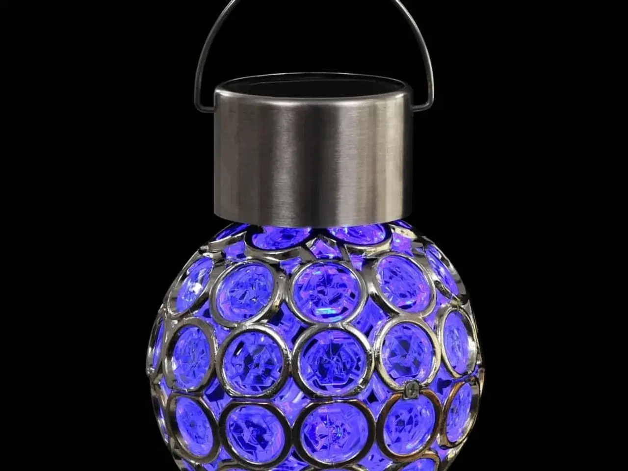 Billede 12 - Hængende LED-solcellelamper 8 stk. RGB-farver