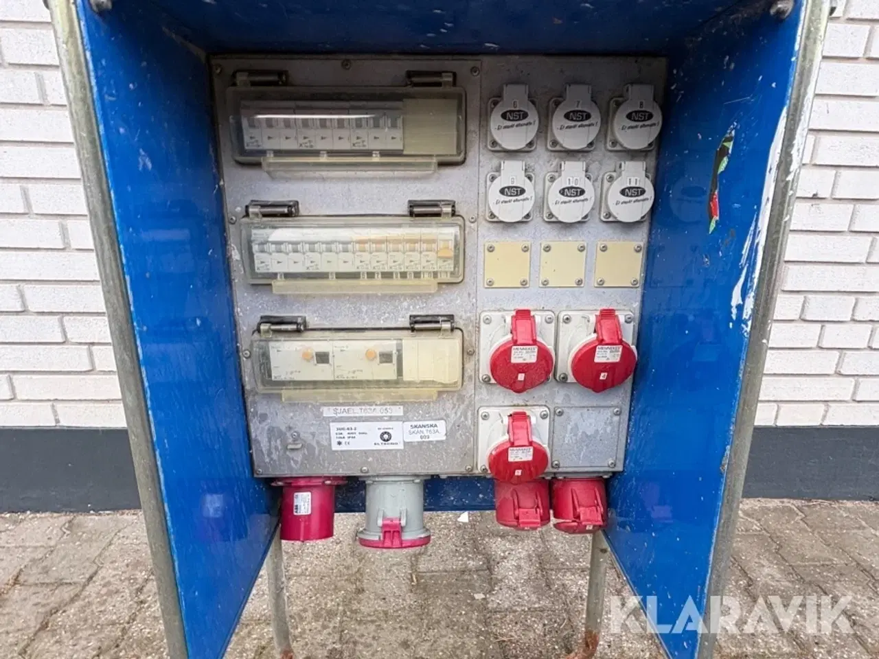 Billede 5 - Byggestrømtavle