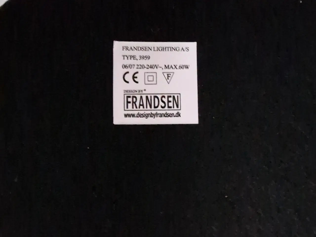 Billede 8 - Stor flot gulvlampe fra Frandsen Lighting.