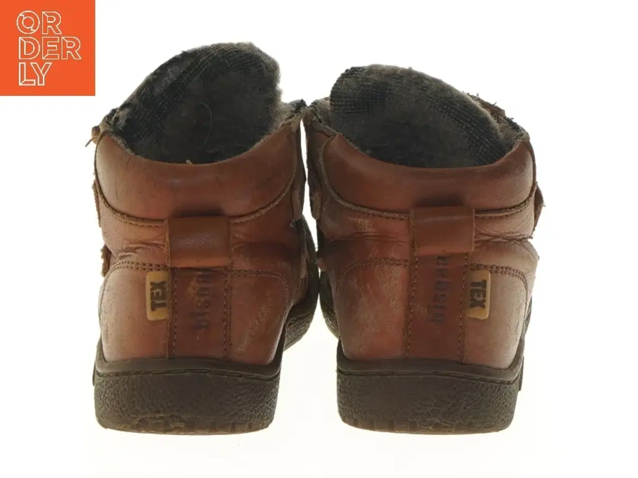 Billede 6 - Brune børnestøvler med velcro fra bisgaard (str. 26 )