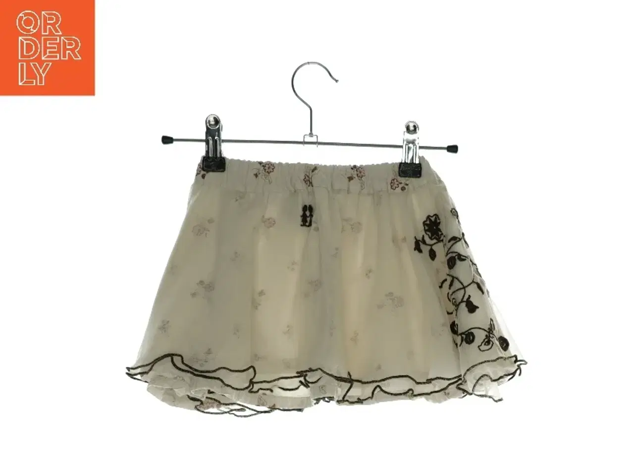 Billede 2 - Nederdel med blomster print