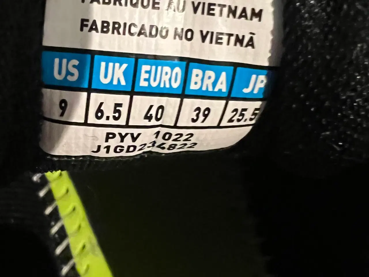 Billede 3 - Mizuno Wave Equate 7 løbesko str 40 sort