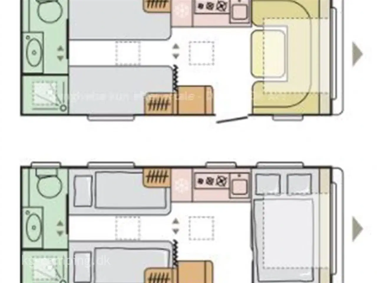 Billede 15 - 2024 - Adria Adora 572 UT   Lækker Kampagnevogn med enkeltsenge. Smartbox - Dometic tagmonteret Aircondition - Alde Centralvarme.