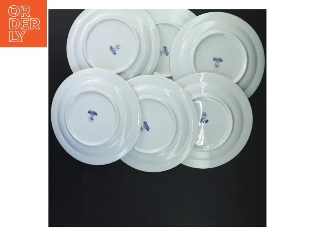 Billede 4 - Fisketallerkener fra Inglasur - 6 stk.(str. Ø 19 cm) (str. Ø 19 cm).