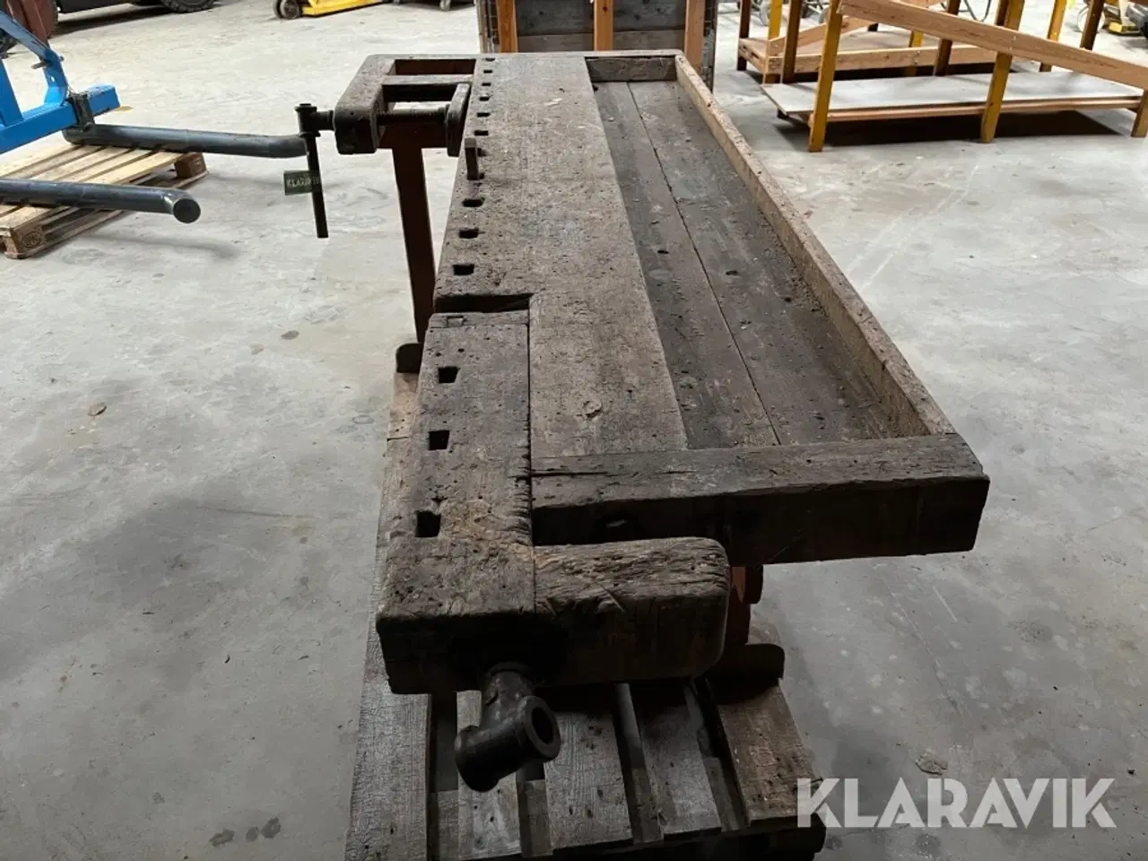 Billede 4 - Arbejdsbord/Høvlebænk