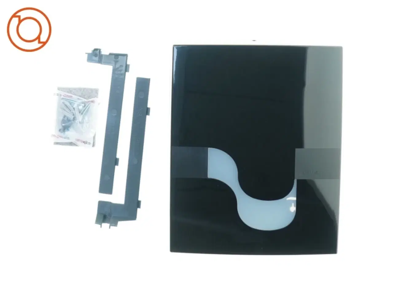 Billede 3 - Dispenser folded hand towel mega mini 9 2 1 0 0 black fra Celtex (str. 36 x 28 x 12 cm)