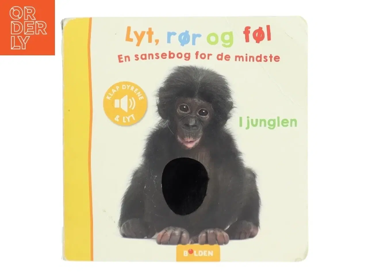 Billede 1 - Lyt, rør og føl - I junglen (Bog)