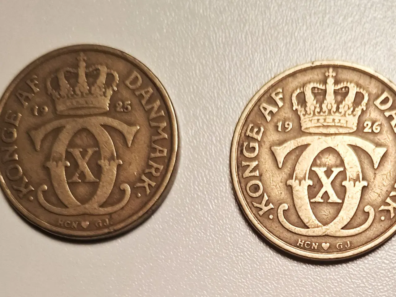 Billede 1 - 2 krone danske mønter