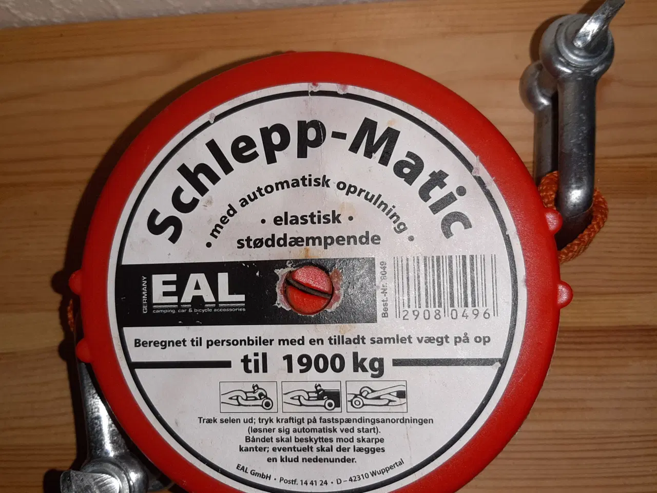 Billede 3 - Startkabler, træktov med automatisk oprul m.m.