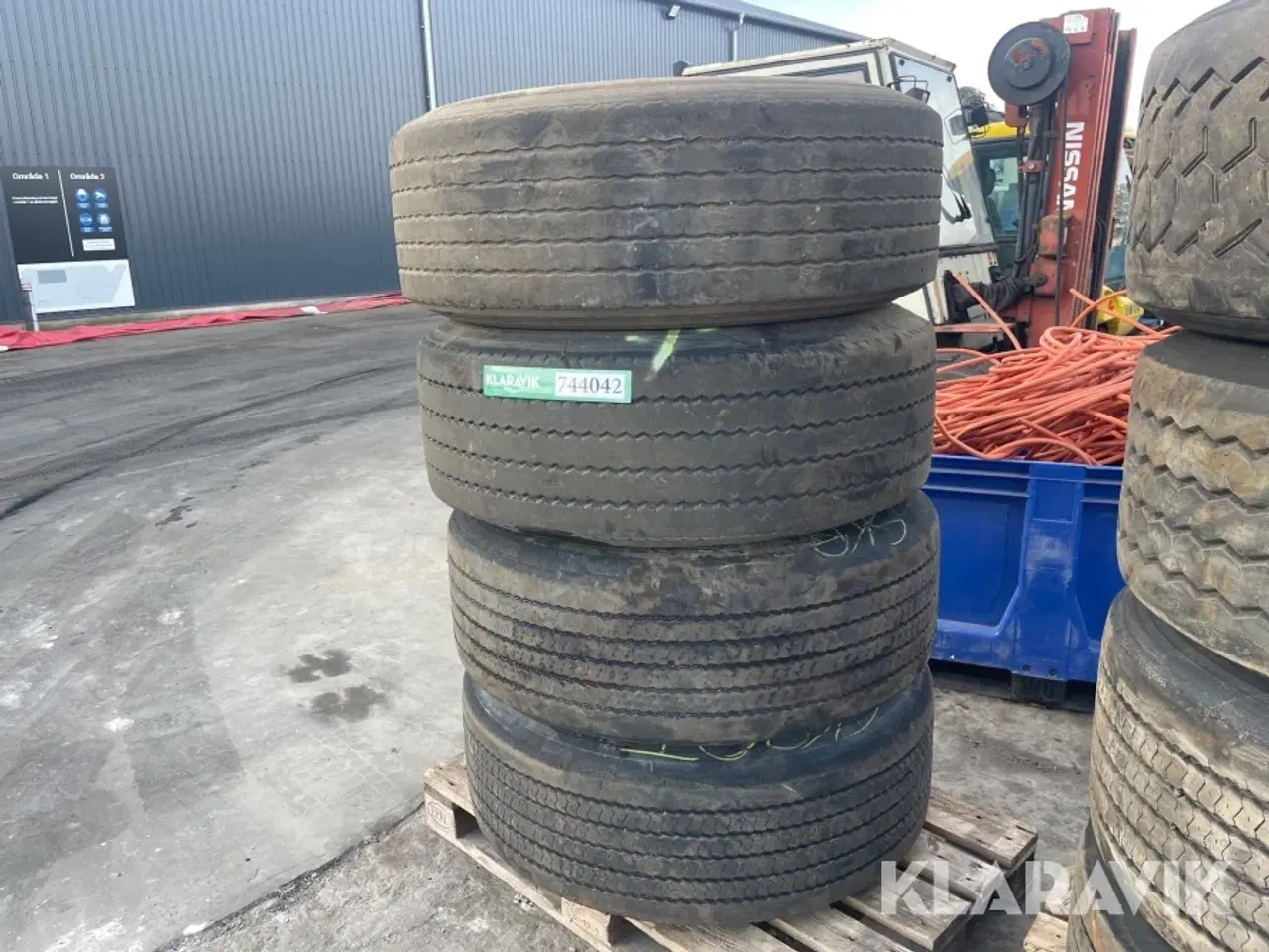 Billede 1 - Lastbilsdæk Michelin 385/65R22.5 4 styk
