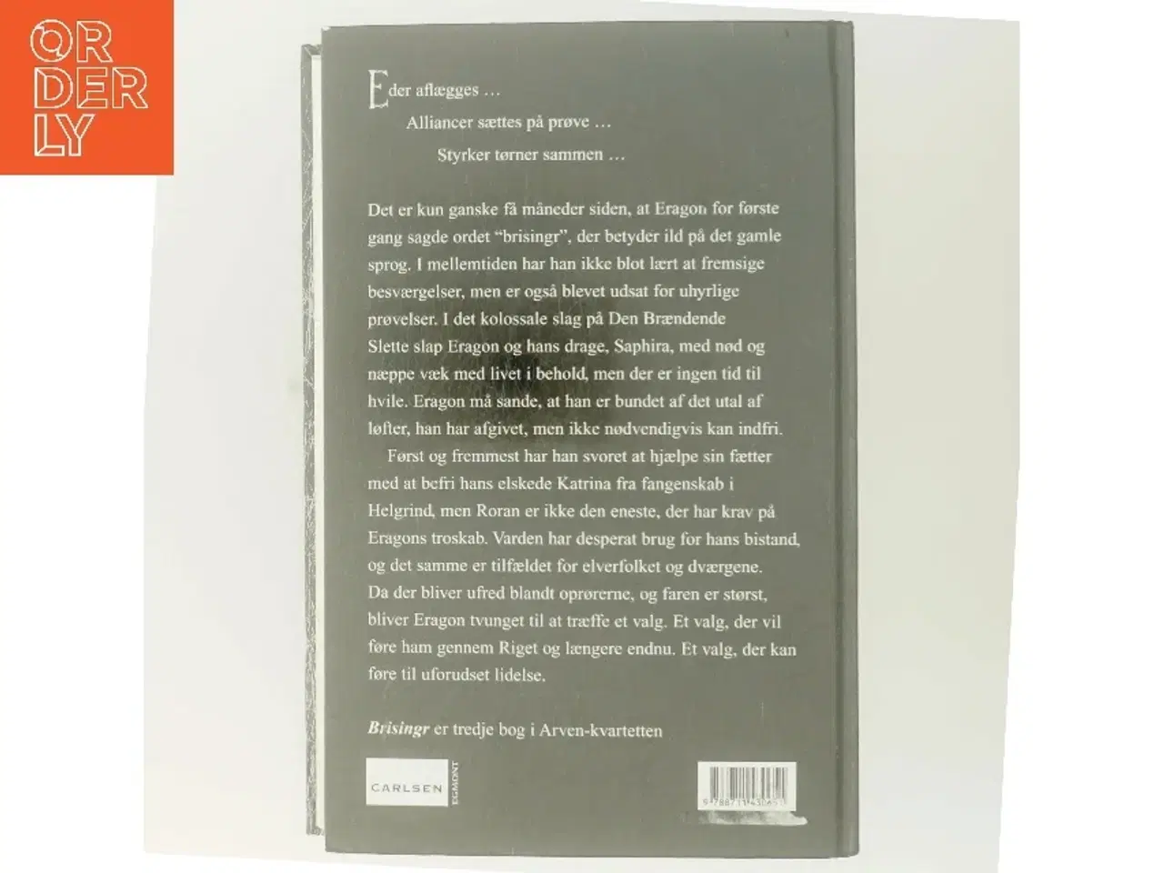 Billede 3 - Brisinger 2.del af Christopher Paolini (Bog)