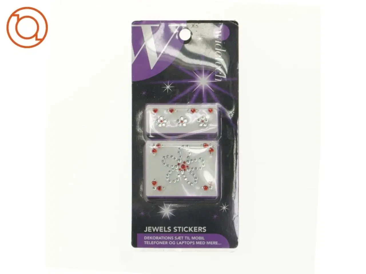 Billede 1 - Simili-sten klistermærker fra Widetech (str. 16 x 7 cm)