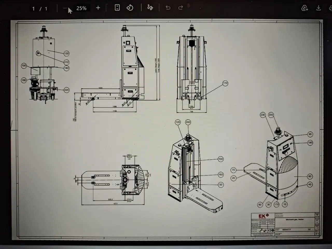 Billede 37 - Eleven Transport Robots and six chargers E&K AUTOMATION ECO L03