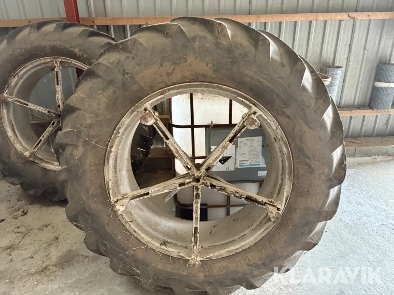 Billede 5 - Tvillingehjul Goodyear Traction sure grip