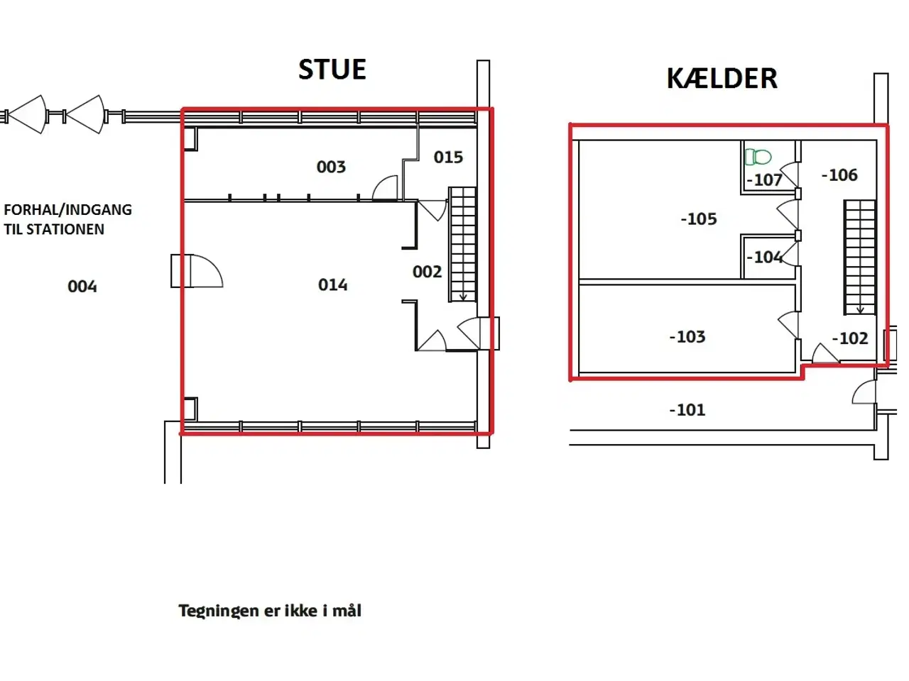 Billede 13 - Spændende lejemål på Åmarken station.