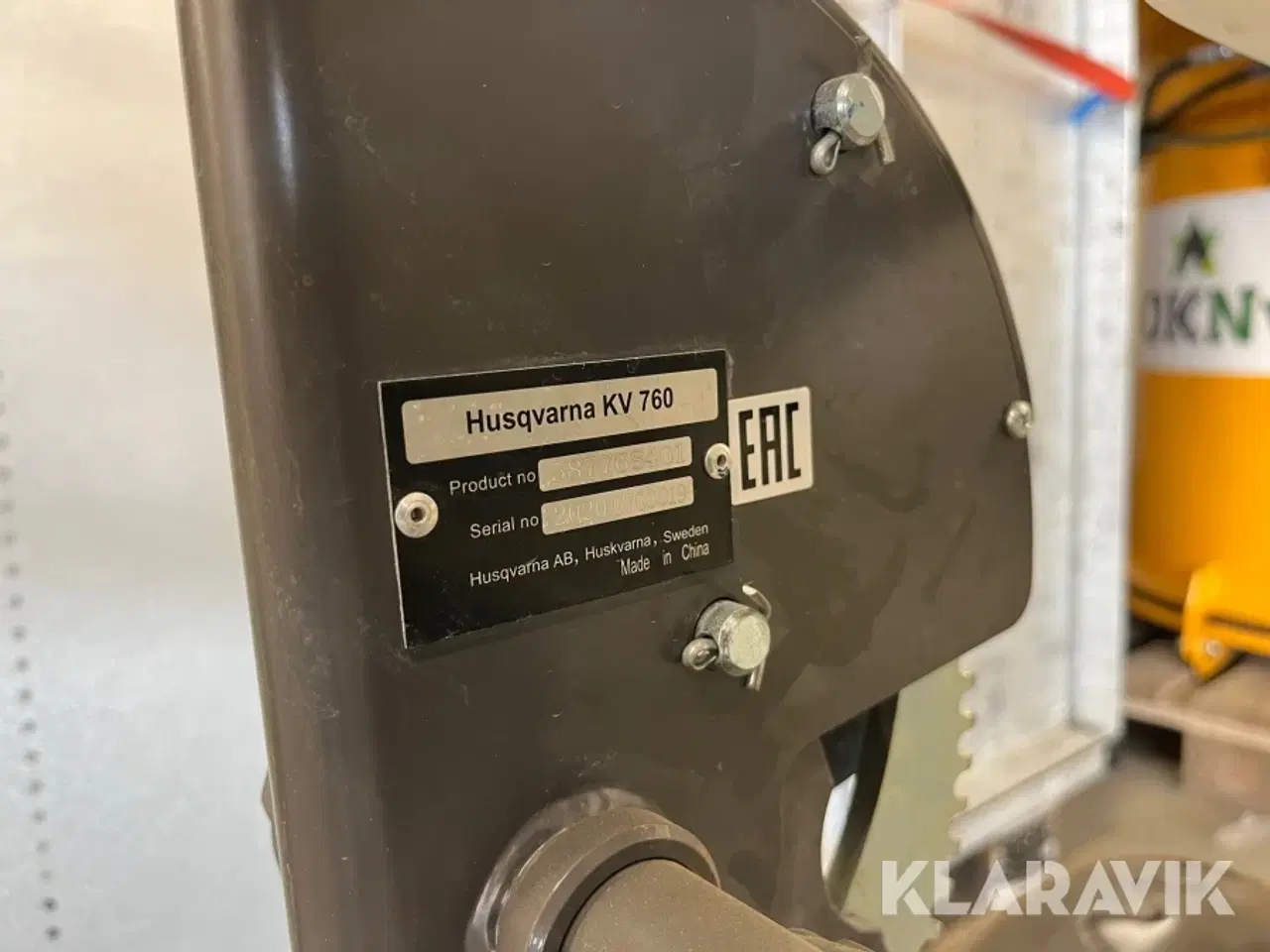 Billede 11 - Holder til sav Husquarna KV760