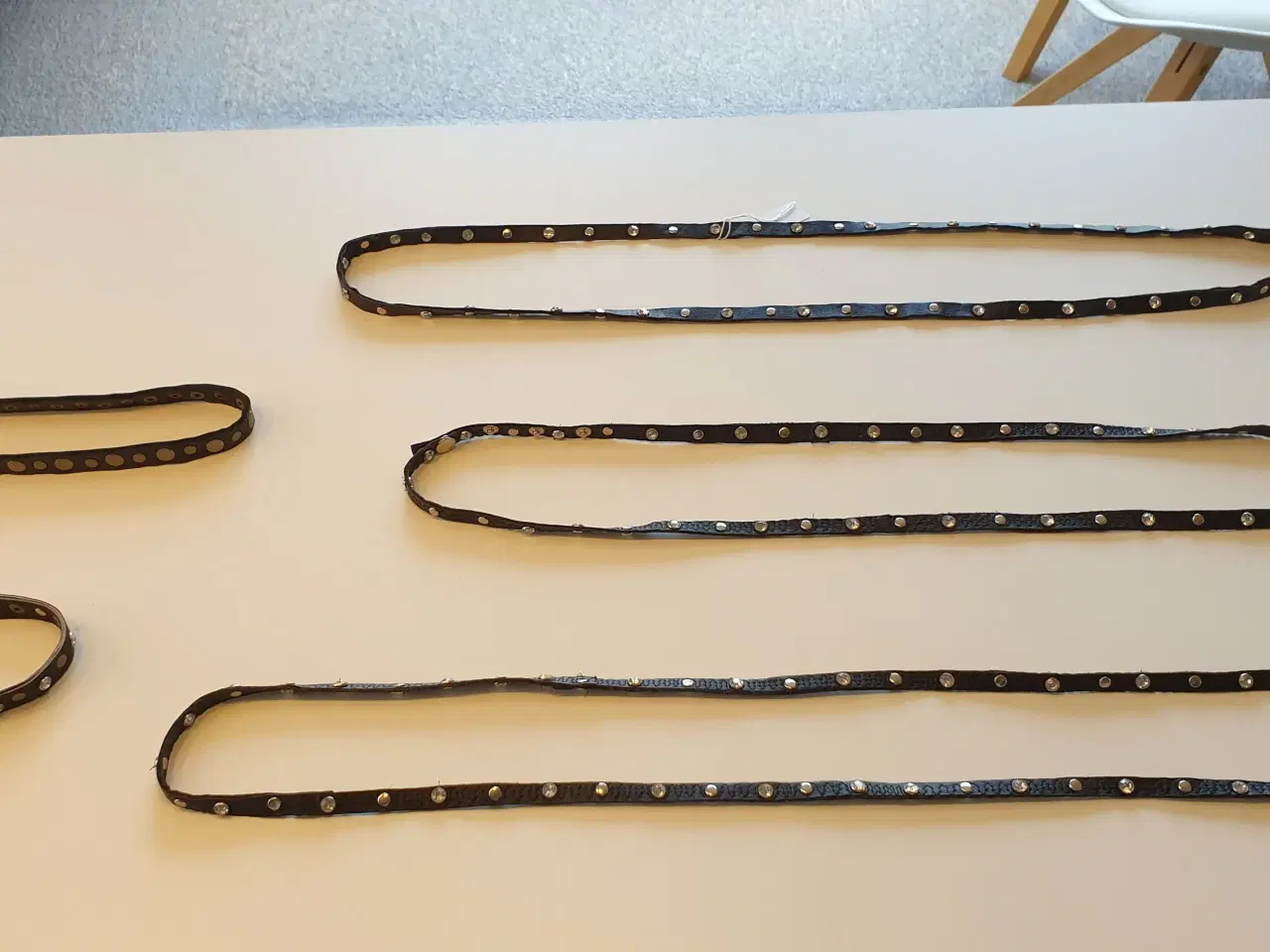 Billede 2 - U'las læder kæde