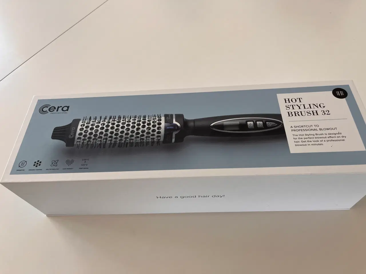 Billede 1 - Cera - Hot styling brush - 32