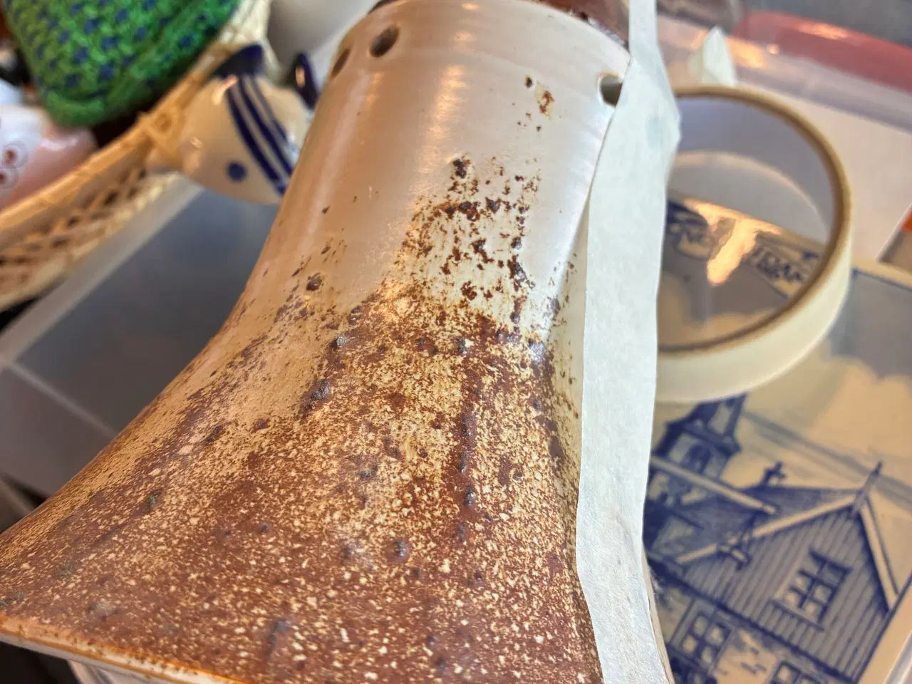Billede 1 - Loftlampe i keramik