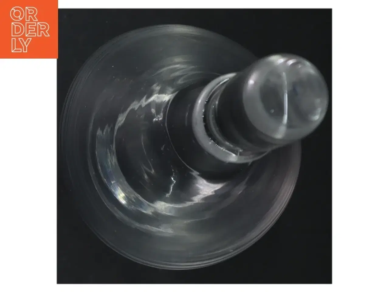 Billede 3 - Antik Glasdekantkande (str. 26 cm)