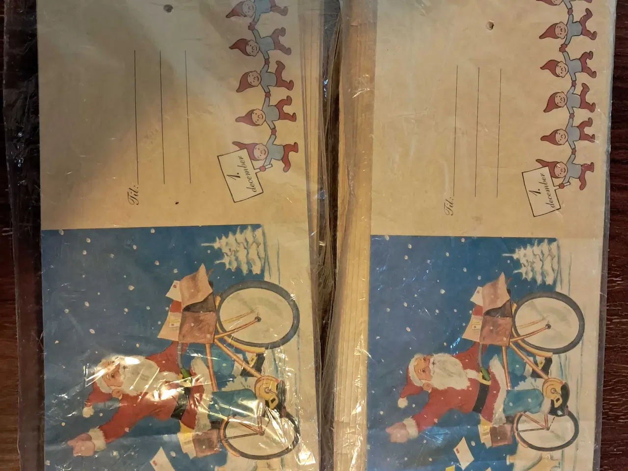 Billede 2 - Retro julekalender gaveposer